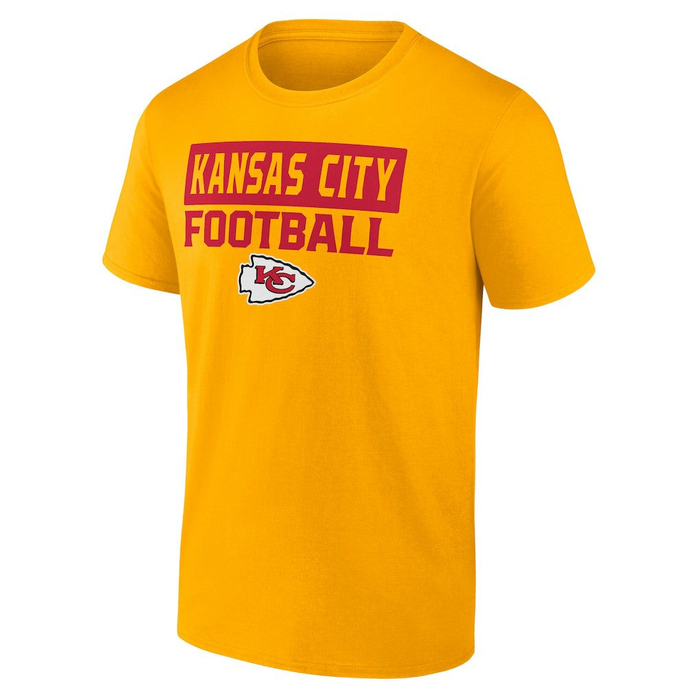 Kansas City Chiefs Serve T-Shirt - Gold - Fanatics