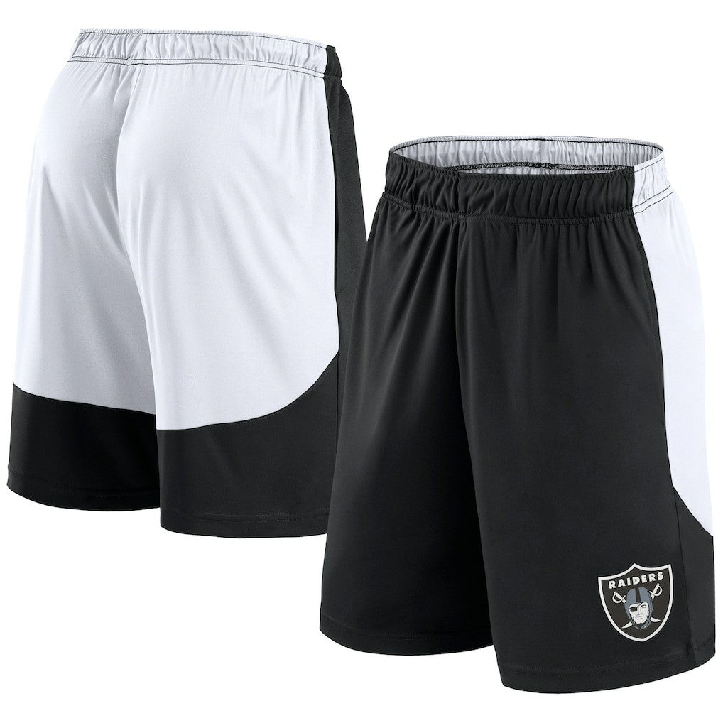 Las Vegas Raiders Go Hard Shorts - Black/White - Fanatics