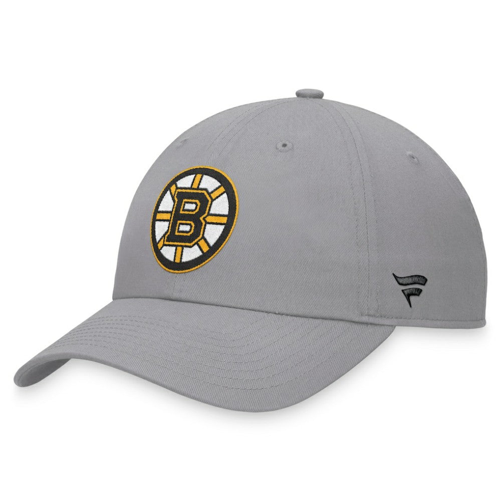 Boston Bruins Fanatics Extra Time Adjustable Hat - Gray | Fanatics Lifestyle