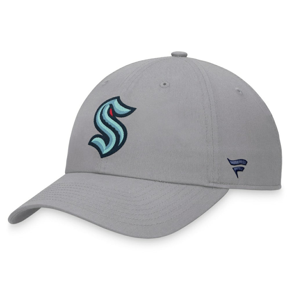 Seattle Kraken Fanatics Extra Time Adjustable Hat - Gray | Fanatics discount