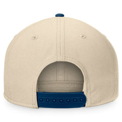 Seattle Kraken Fanatics Goalaso Snapback Hat - Cream/Deep Sea Blue | Fanatics on sale