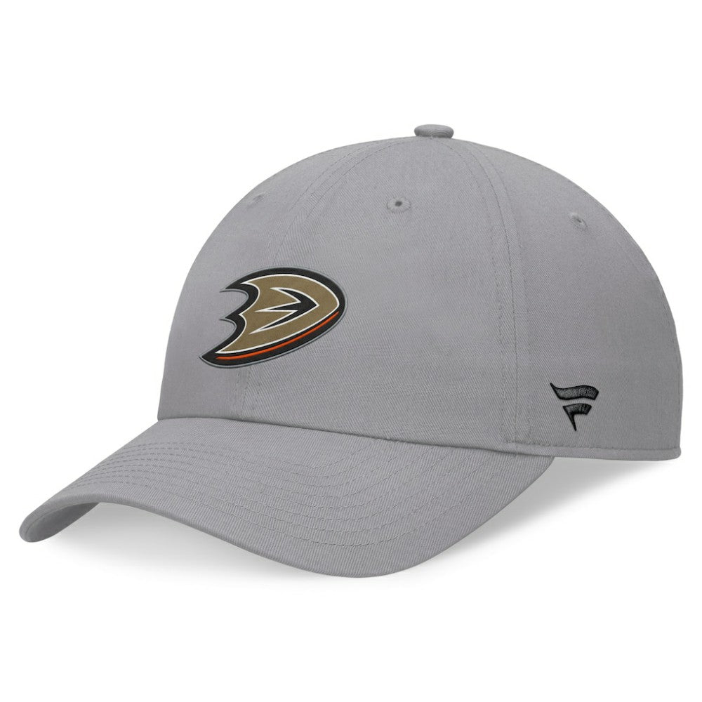 Anaheim Ducks Fanatics Extra Time Adjustable Hat - Gray | Fanatics Lifestyle