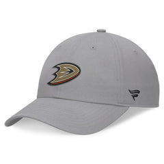 Anaheim Ducks Fanatics Extra Time Adjustable Hat - Gray | Fanatics Lifestyle