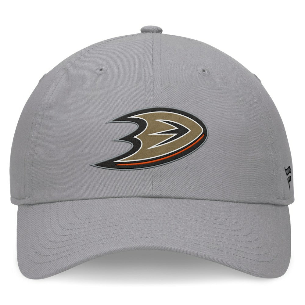 Anaheim Ducks Fanatics Extra Time Adjustable Hat - Gray | Fanatics Lifestyle