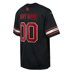 Arizona Cardinals Youth Alternate Custom Game Jersey - Black - Nike