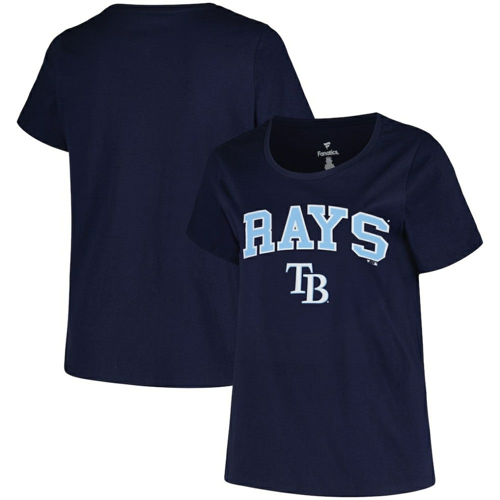 Tampa Bay Rays Profile Women's Plus Size Arch Logo T-Shirt Near Me