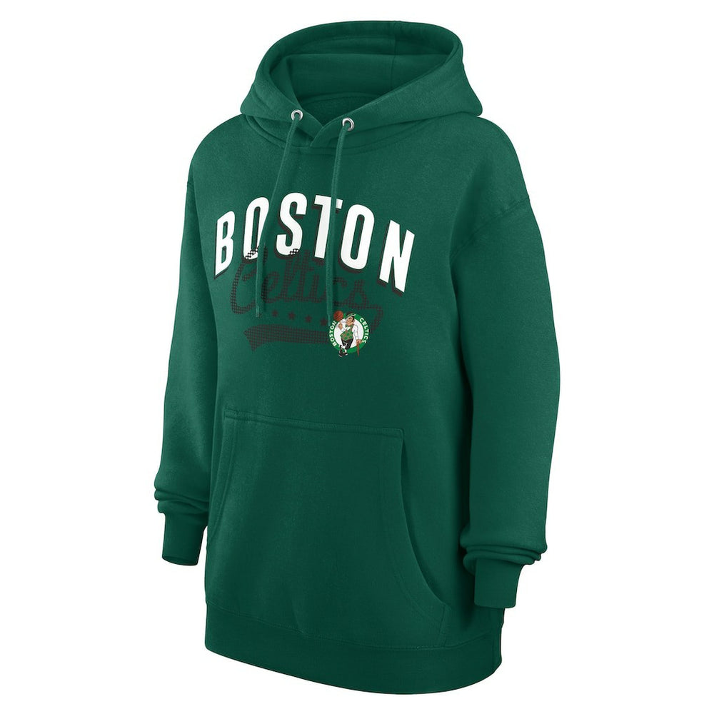 Boston Celtics G-III 4Her by Carl Banks Women's Filigree Logo Pullover Hoodie - Kelly Green