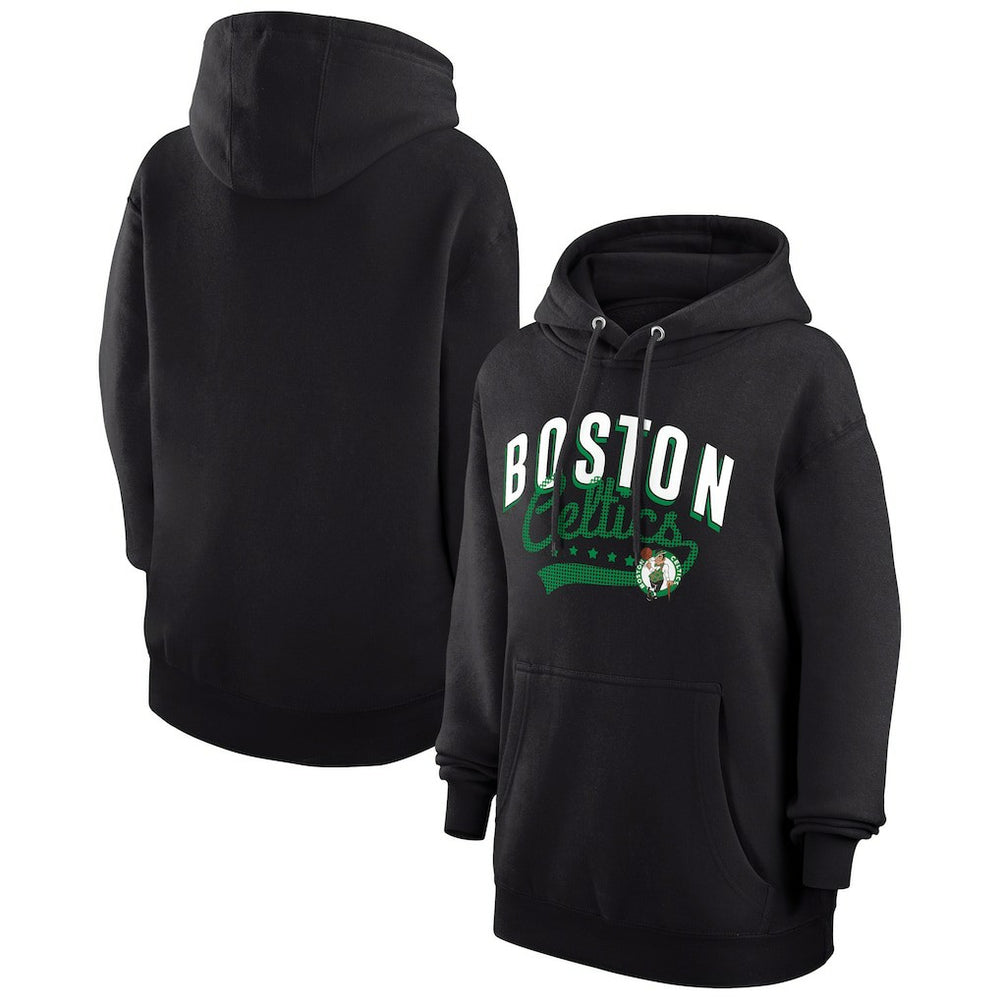 Boston Celtics G-III 4Her by Carl Banks Women's Filigree Logo Pullover Hoodie - Black