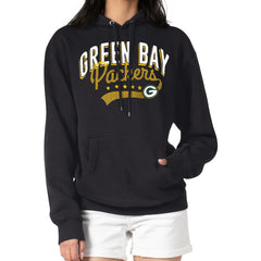Green Bay Packers G-III 4Her by Carl Banks Women's Filigree Logo Pullover Hoodie – Black - NFL