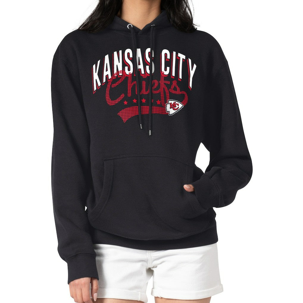 Kansas City Chiefs G-III 4Her by Carl Banks Women's Filigree Logo Pullover Hoodie – Black - NFL