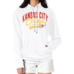Kansas City Chiefs G-III 4Her by Carl Banks Women's Filigree Logo Pullover Hoodie – White - NFL