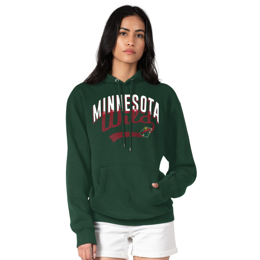 Minnesota Wild G-III 4Her by Carl Banks Women's Filigree Logo Pullover Hoodie – Green | NHL online