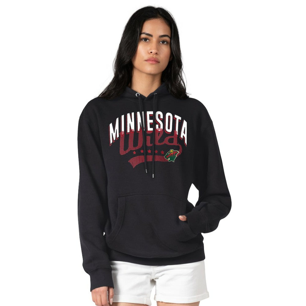 Minnesota Wild G-III 4Her by Carl Banks Women's Filigree Logo Pullover Hoodie – Black | NHL Clearance