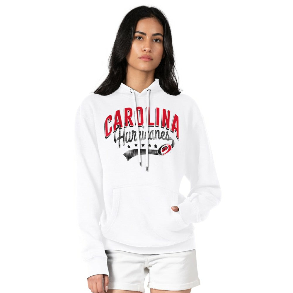 Carolina Hurricanes G-III 4Her by Carl Banks Women's Filigree Logo Pullover Hoodie – White | NHL near me