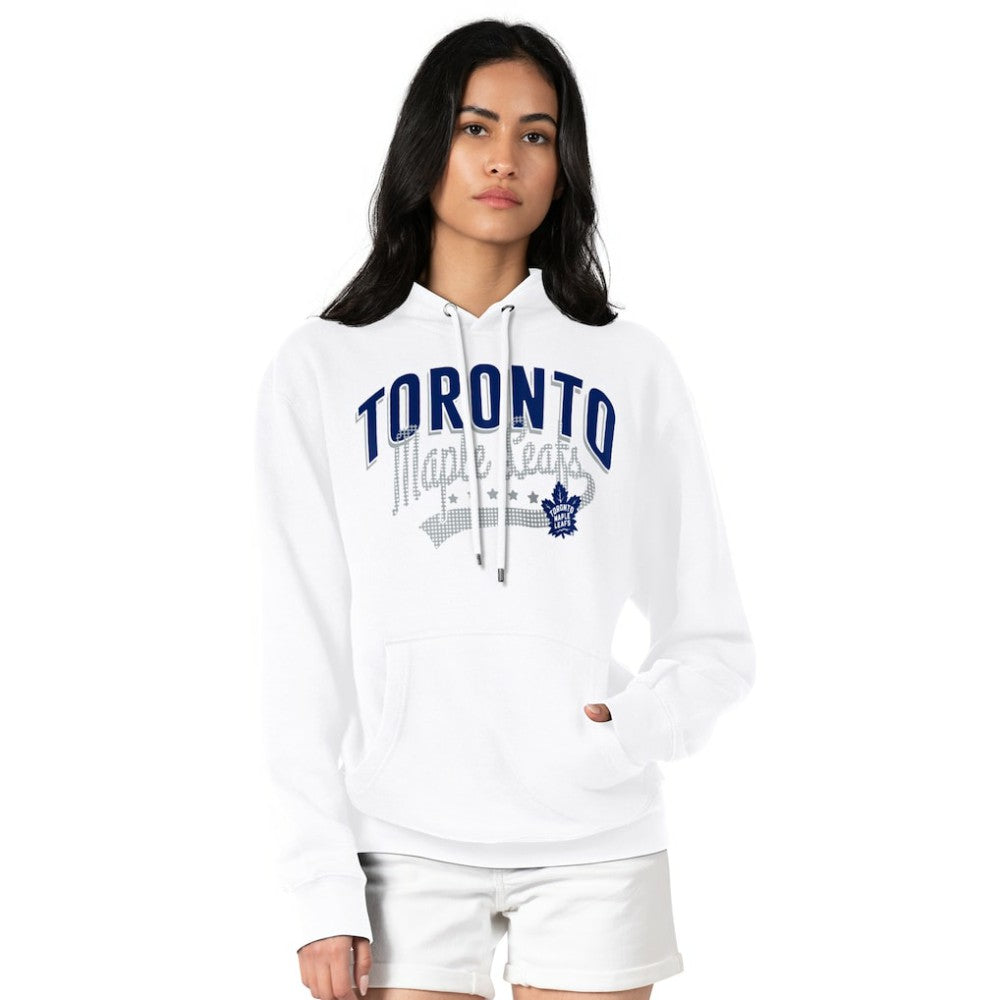 Toronto Maple Leafs G-III 4Her by Carl Banks Women's Filigree Logo Pullover Hoodie – White | NHL Lifestyle