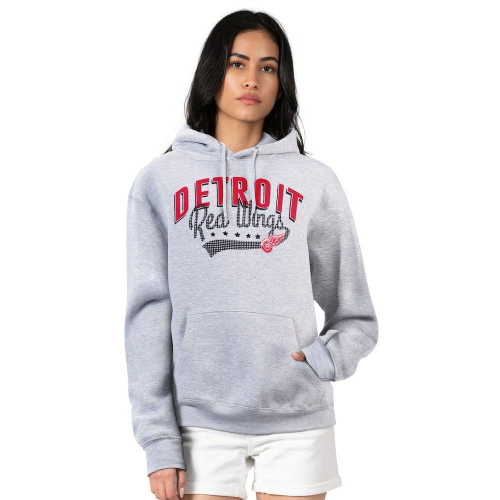 Detroit Red Wings G-III 4Her by Carl Banks Women's Filigree Logo Pullover Hoodie – Gray | NHL discount