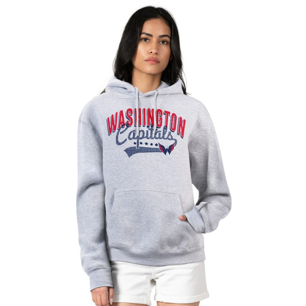 Washington Capitals G-III 4Her by Carl Banks Women's Filigree Logo Pullover Hoodie – Gray | NHL on sale