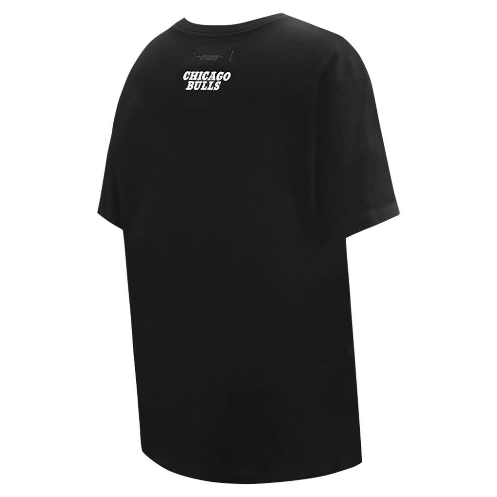 Chicago Bulls Pro Standard Women's Script Boyfriend T-Shirt Black