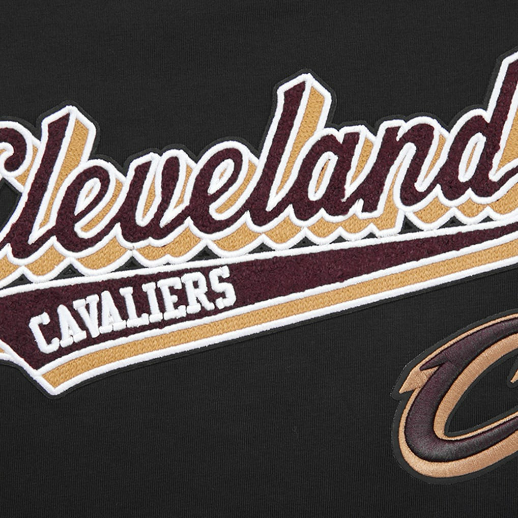 Cleveland Cavaliers Pro Standard Women's Script Boyfriend T-Shirt Black