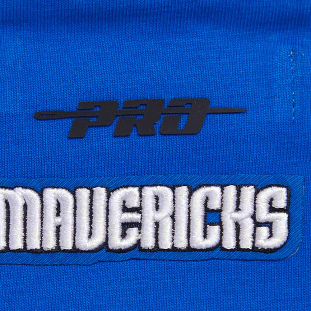 Dallas Mavericks Pro Standard Women's Script Boyfriend T-Shirt Royal