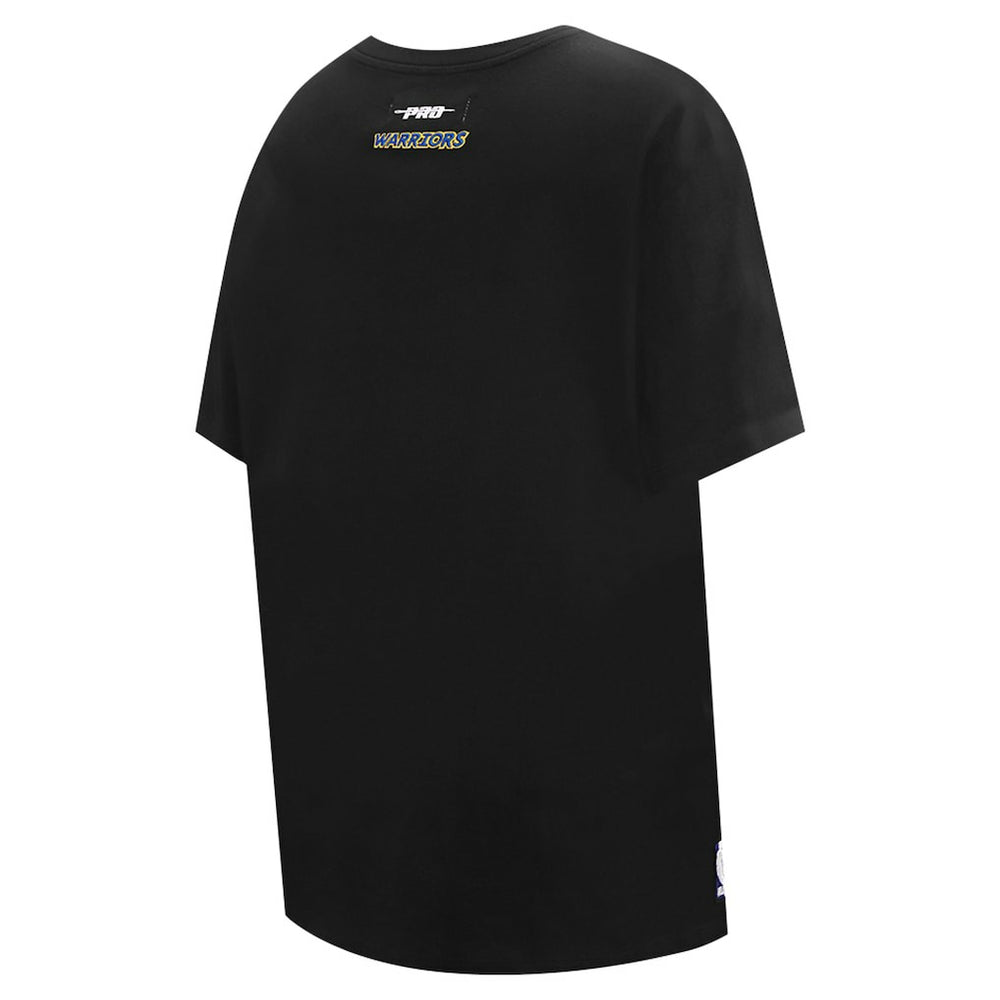Golden State Warriors Pro Standard Women's Script Boyfriend T-Shirt Black