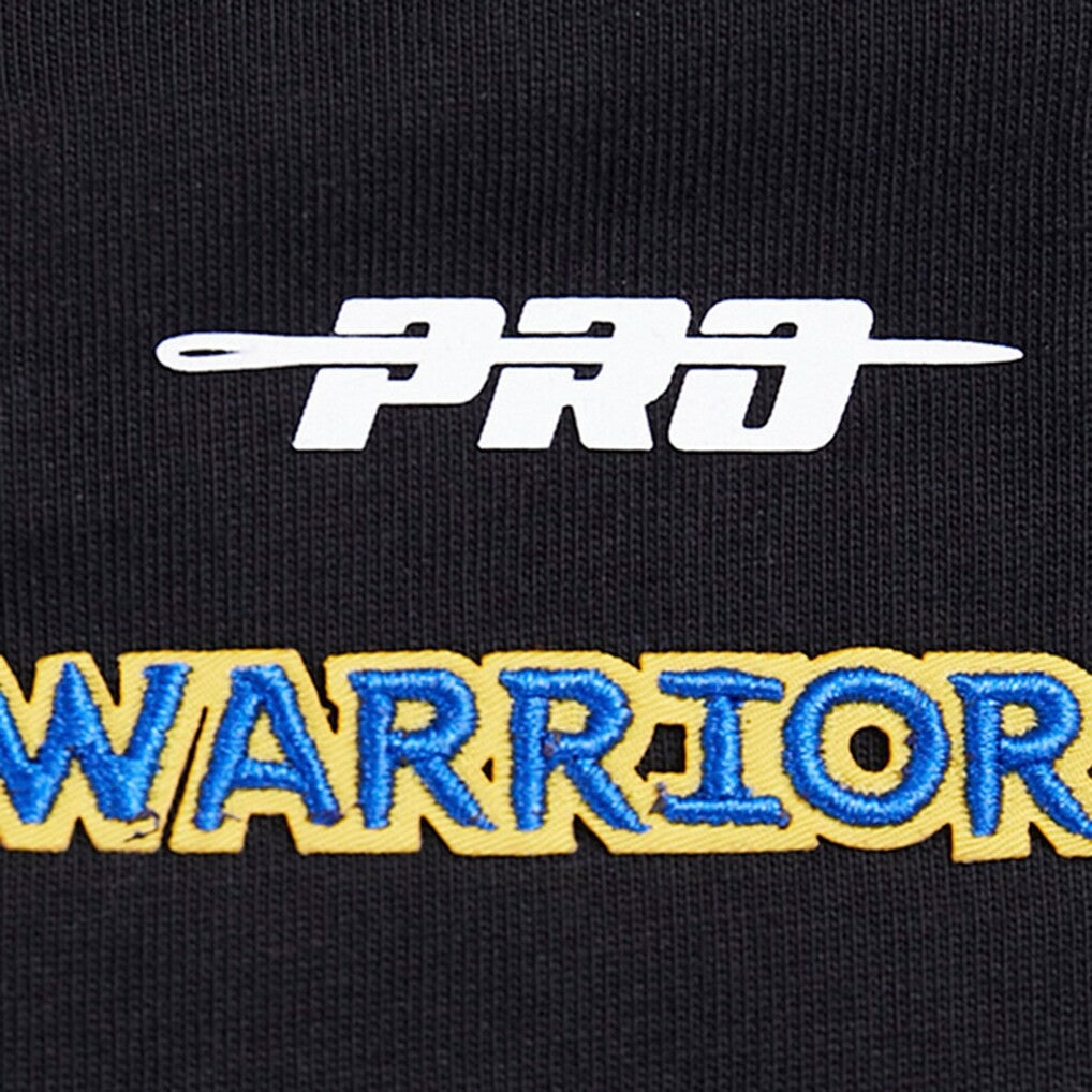 Golden State Warriors Pro Standard Women's Script Boyfriend T-Shirt Black