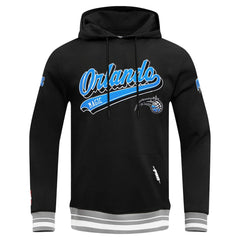 Orlando Magic Pro Standard Script Tail Pullover Hoodie Black