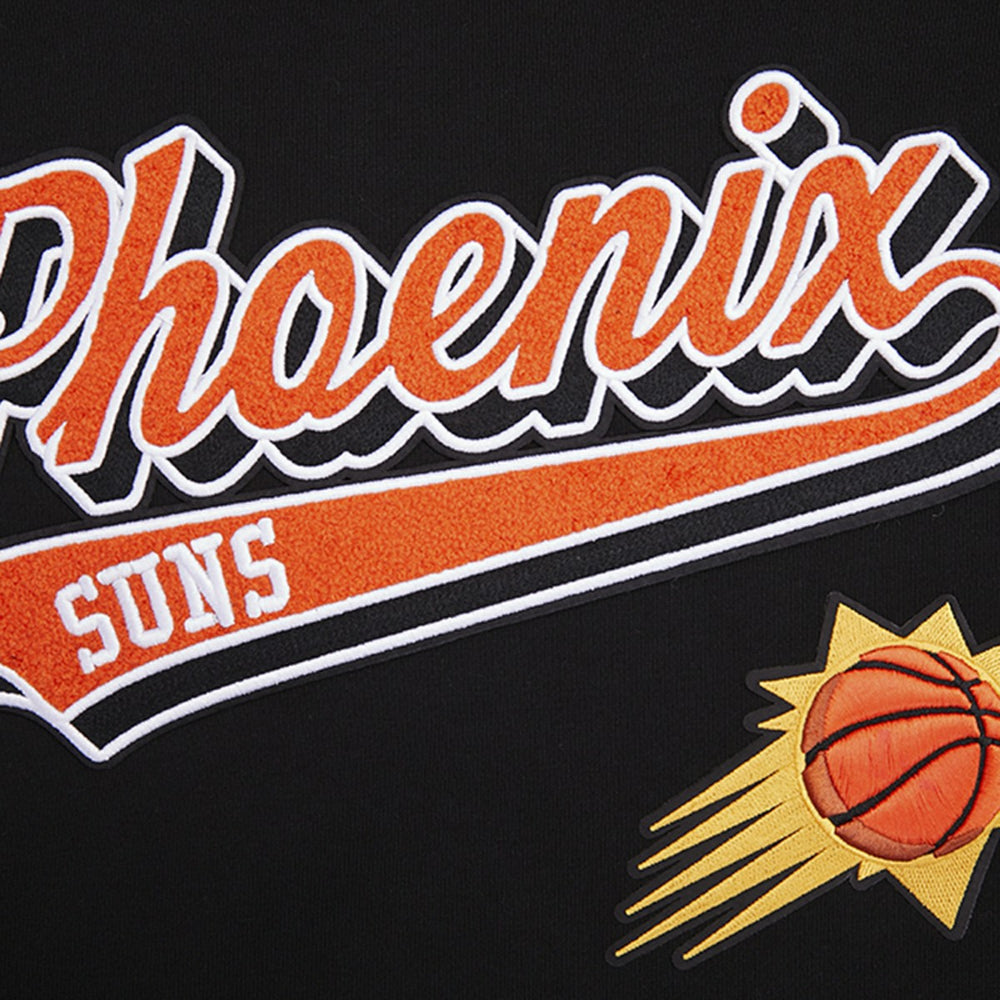 Phoenix Suns Pro Standard Script Tail Pullover Hoodie Black