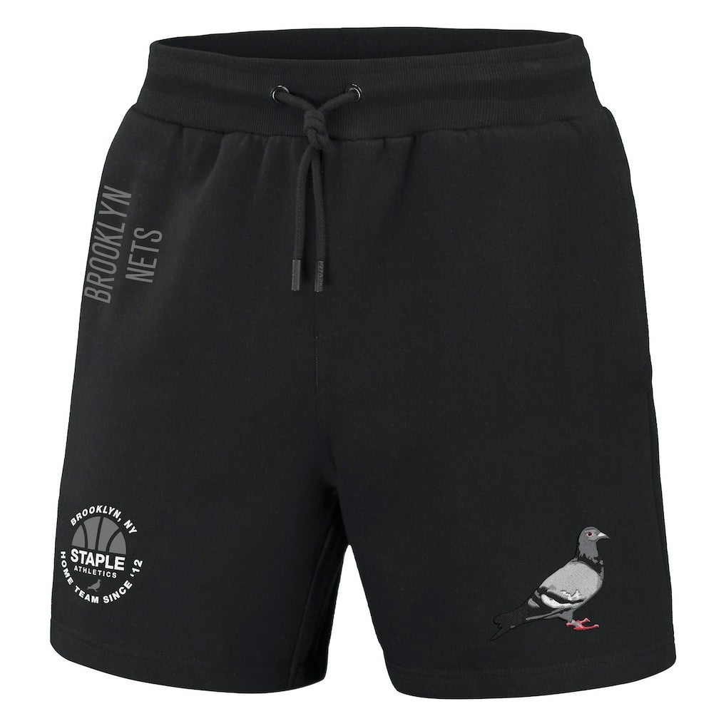 Brooklyn Nets NBA x Staple Home Team Shorts Black