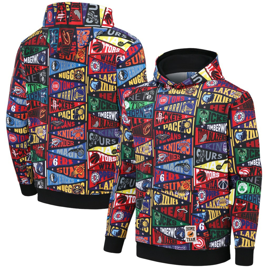 NBA x Staple All Teams Pennant Fleece Pullover Hoodie
