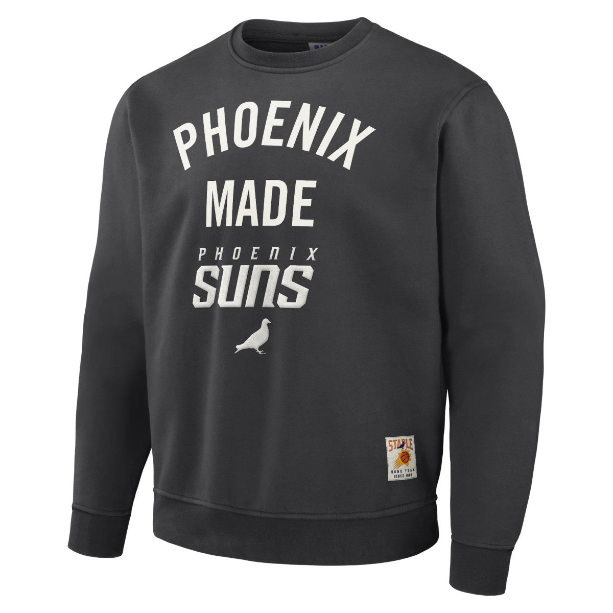 Phoenix Suns NBA x Staple Plush Pullover Sweatshirt Anthracite