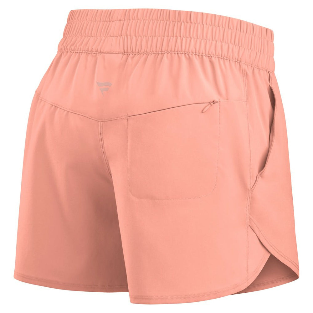 San Francisco 49ers Women's Front Office Woven Shorts - Coral - Fanatics