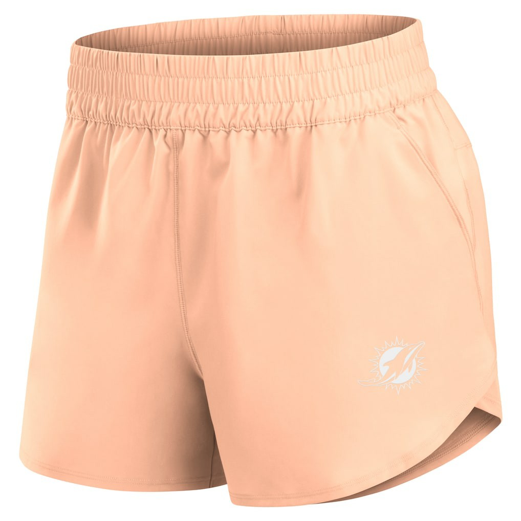 Miami Dolphins Women's Front Office Woven Shorts - Orange - Fanatics