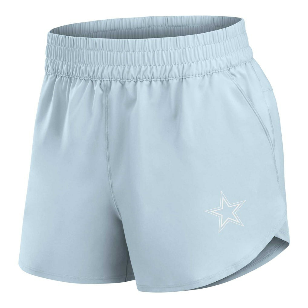 Dallas Cowboys Women's Front Office Woven Shorts - Gray - Fanatics