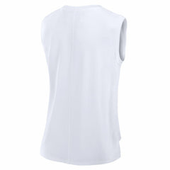 New York Jets Women's Studio Gym Tank Top - White - Fanatics