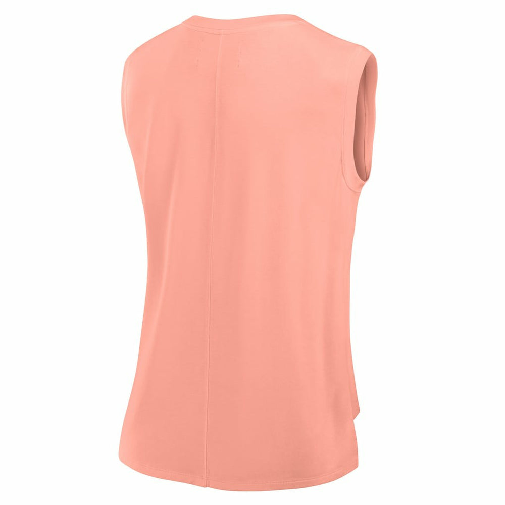 San Francisco 49ers Women's Studio Gym Tank Top - Coral - Fanatics