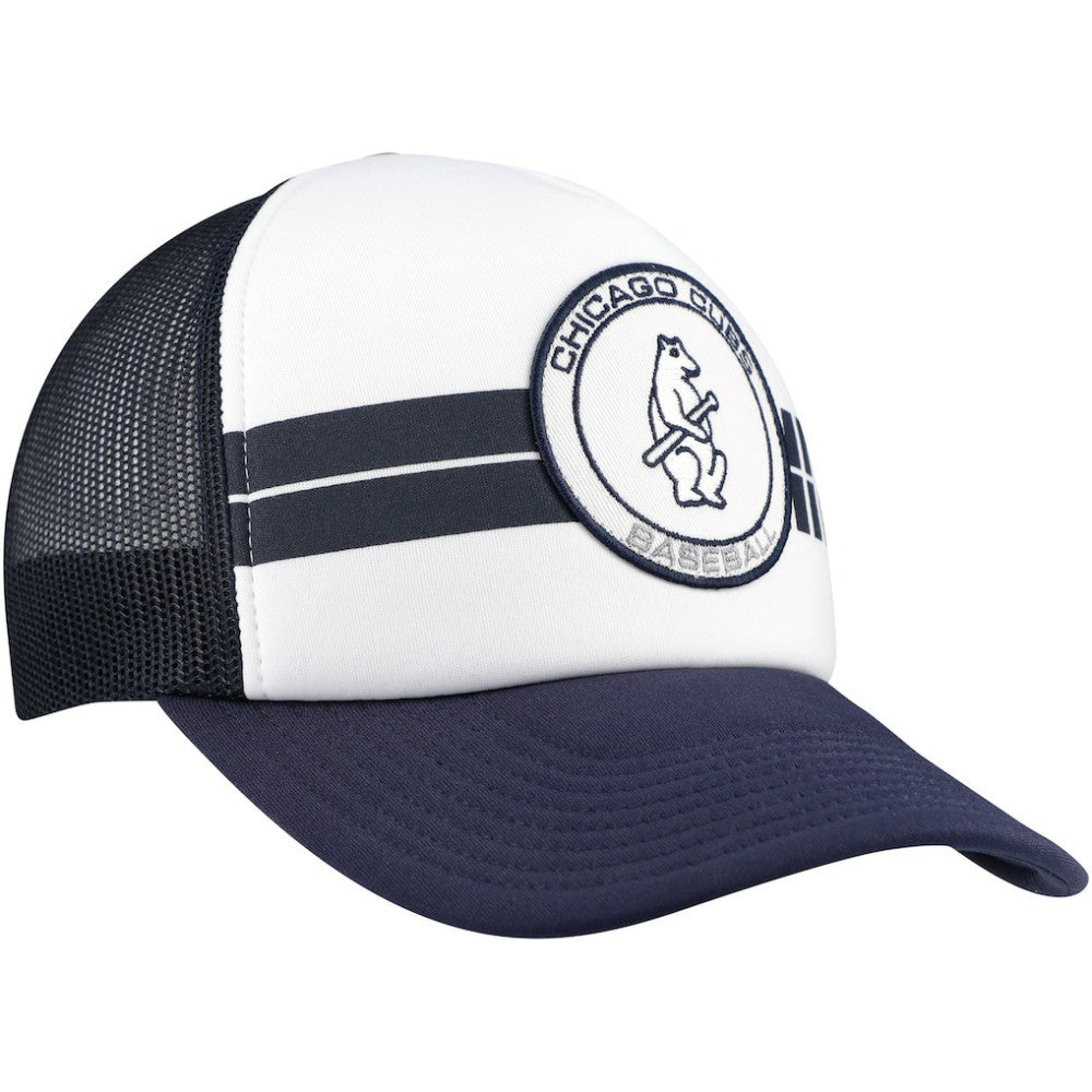 Chicago Cubs '47 Cooperstown Collection Wax Pack Express Trucker Adjustable Hat for sale