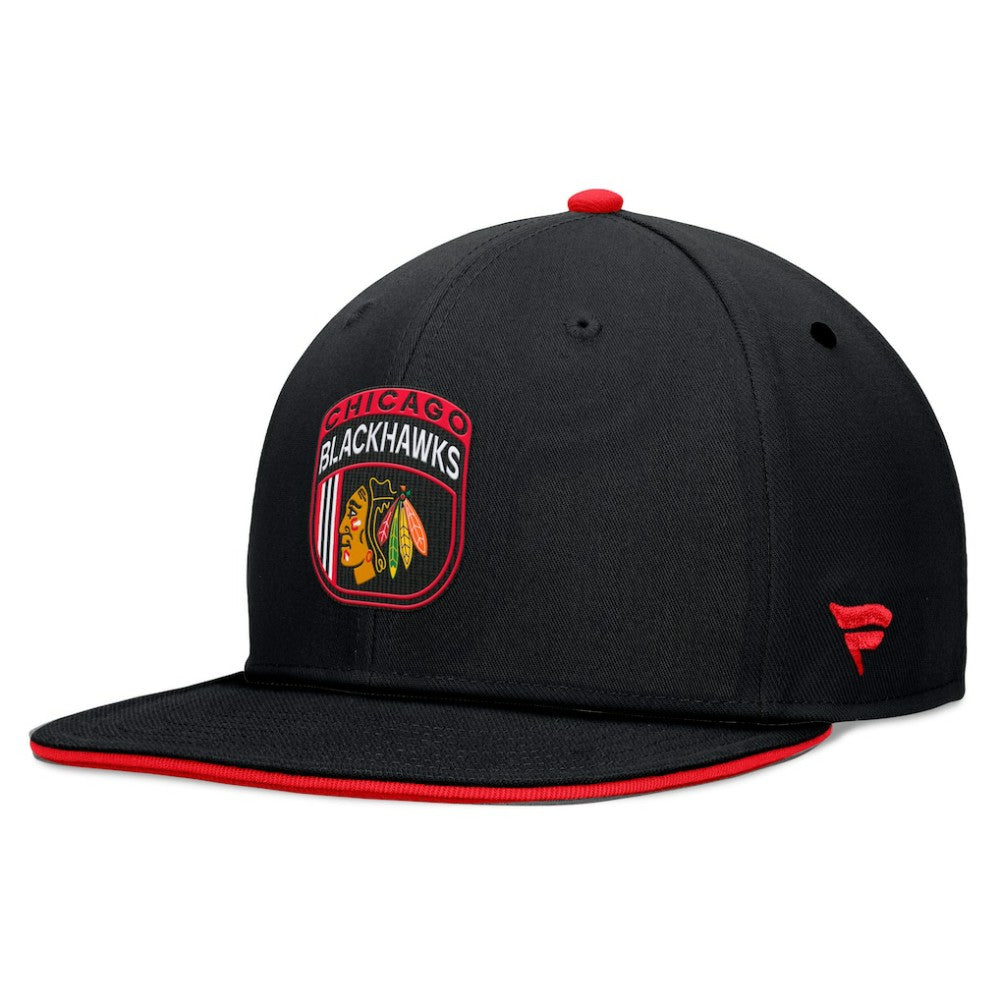 Chicago Blackhawks Fanatics 2024 NHL Draft Snapback Hat - Black | Fanatics discount