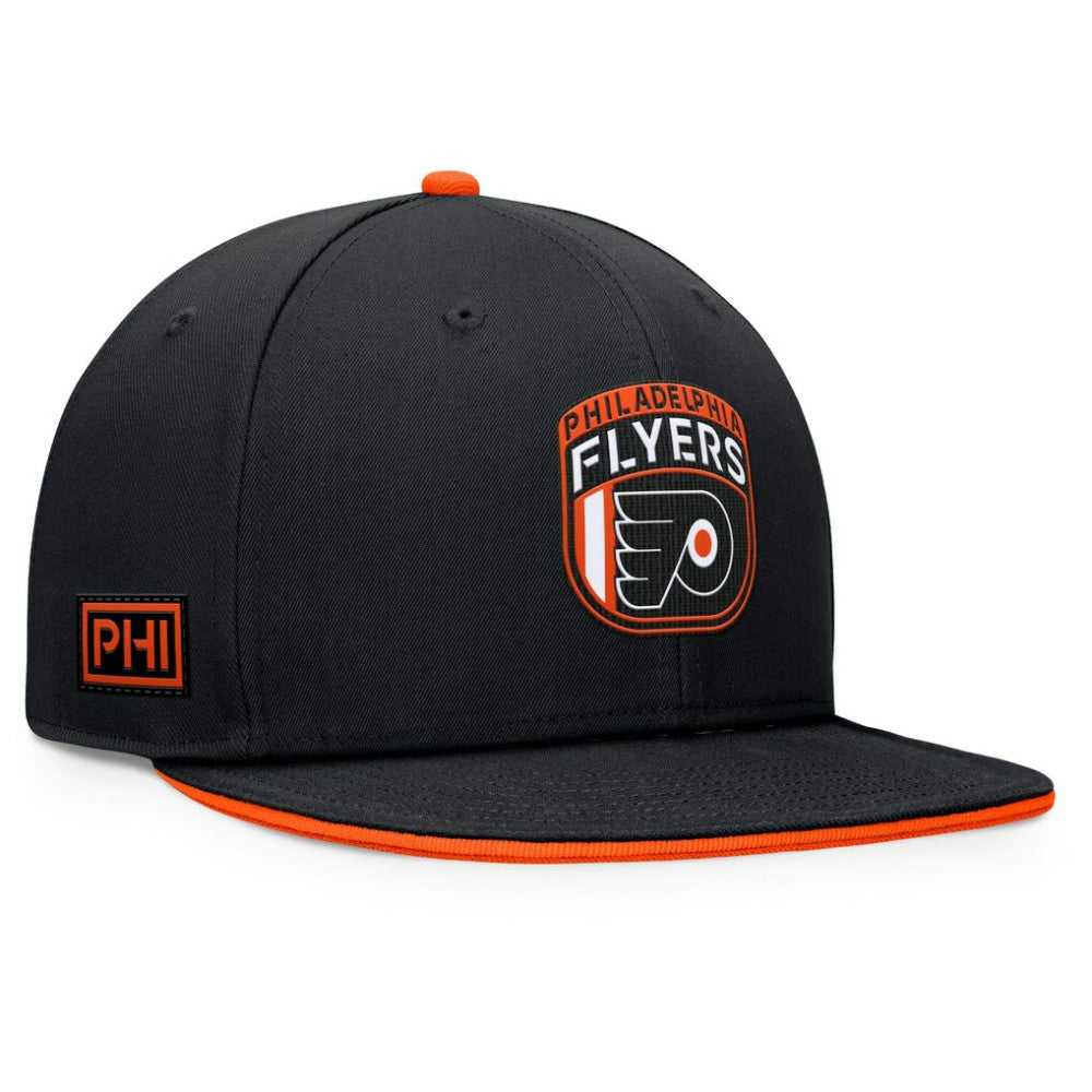 Philadelphia Flyers Fanatics 2024 NHL Draft Snapback Hat - Black | Fanatics sale