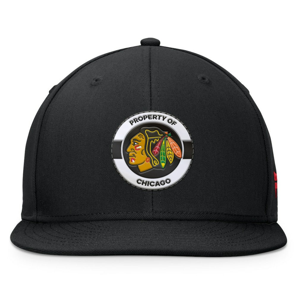 Chicago Blackhawks Fanatics Authentic Pro Training Camp Snapback Hat - Black | Fanatics discount