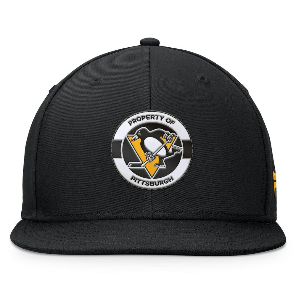 Pittsburgh Penguins Fanatics Authentic Pro Training Camp Snapback Hat - Black | Fanatics Clearance