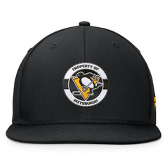 Pittsburgh Penguins Fanatics Authentic Pro Training Camp Snapback Hat - Black | Fanatics Clearance