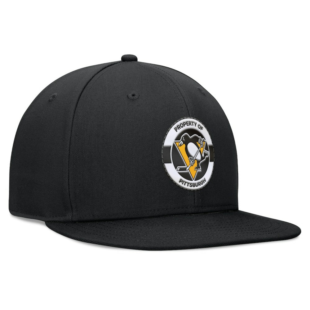Pittsburgh Penguins Fanatics Authentic Pro Training Camp Snapback Hat - Black | Fanatics Clearance
