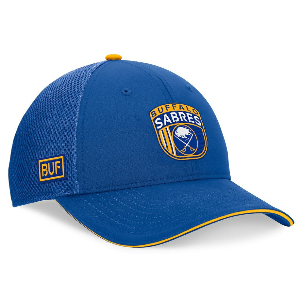 Buffalo Sabres Fanatics 2024 NHL Draft On Stage Trucker Adjustable Hat - Royal | Fanatics discount