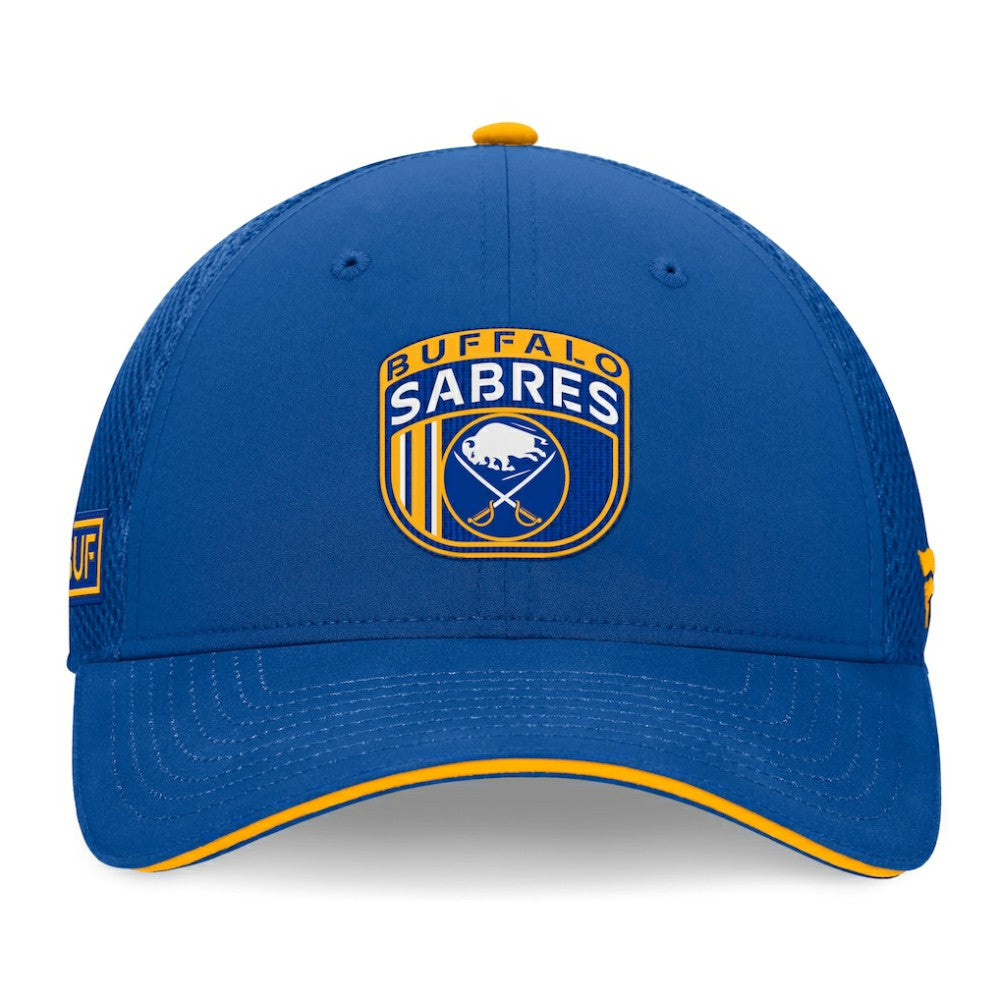 Buffalo Sabres Fanatics 2024 NHL Draft On Stage Trucker Adjustable Hat - Royal | Fanatics discount