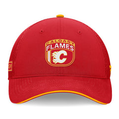 Calgary Flames Fanatics 2024 NHL Draft On Stage Trucker Adjustable Hat - Red | Fanatics online