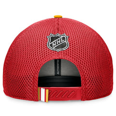 Calgary Flames Fanatics 2024 NHL Draft On Stage Trucker Adjustable Hat - Red | Fanatics online