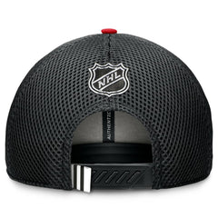 Chicago Blackhawks Fanatics 2024 NHL Draft On Stage Trucker Adjustable Hat - Black | Fanatics on sale