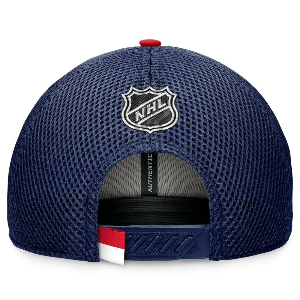 Columbus Blue Jackets Fanatics 2024 NHL Draft On Stage Trucker Adjustable Hat - Navy | Fanatics near me