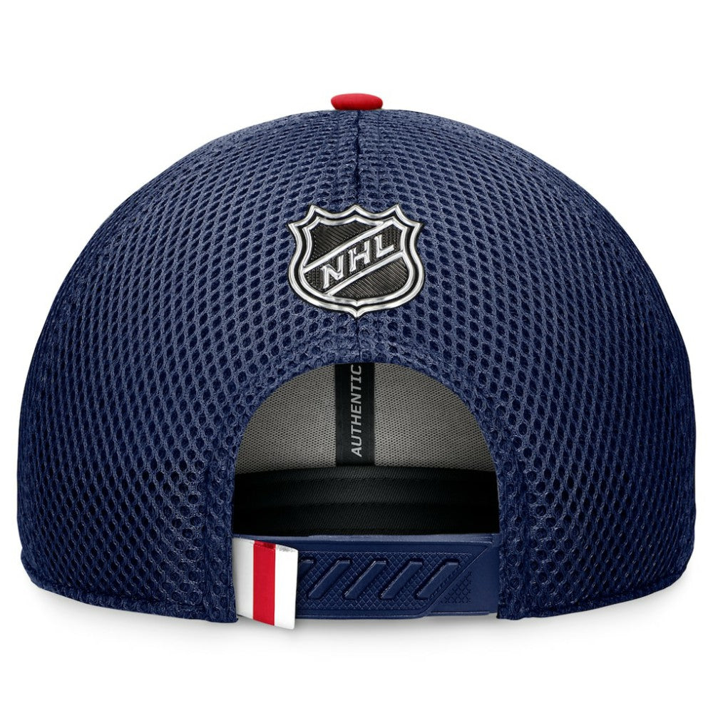 New York Rangers Fanatics 2024 NHL Draft On Stage Trucker Adjustable Hat - Navy | Fanatics online